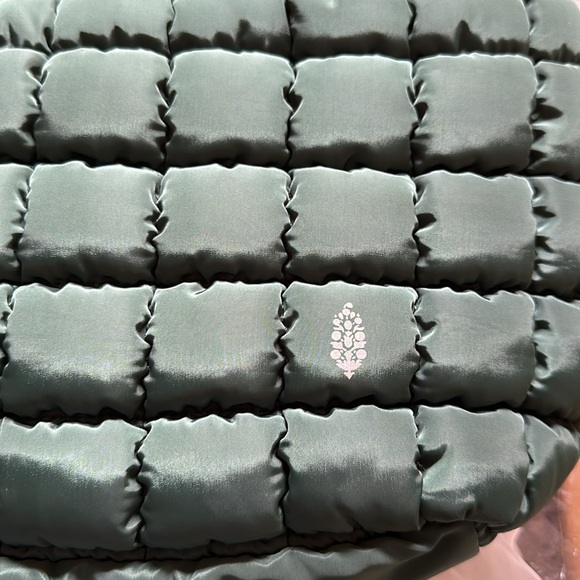 NWT Free People Movement | Quilted Hiker Backpack In Teal/Turquoise - Picture 8 of 16